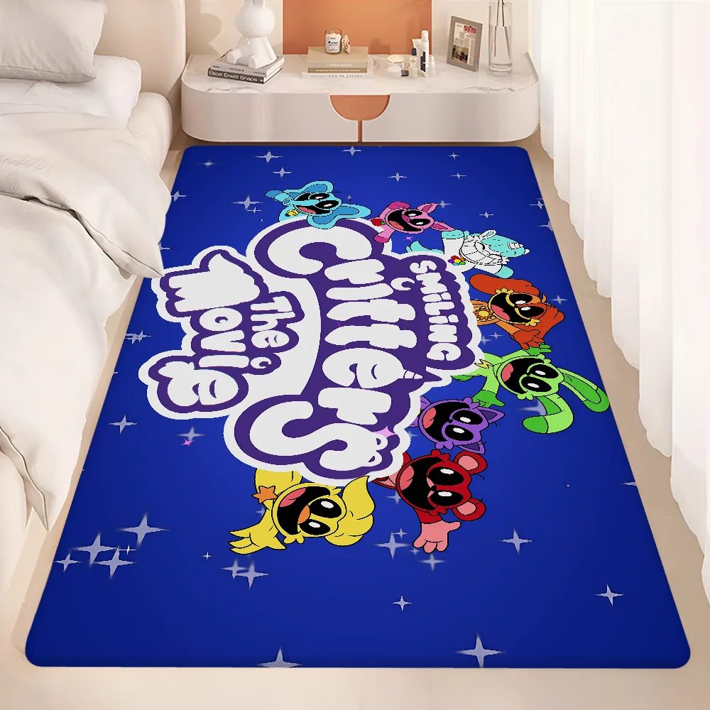 Smiling Critters CATNAP DOGDAY Floor Mat INS Style Soft Bedroom Floor House Laundry Room Mat Anti-skid Bedside Area Rugs