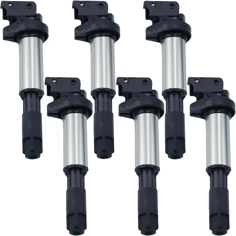 

0221504100 12131712223 6PCS Ignition Coil Fit For BMW E39 E46 E61 E65 E83 520i 525i 530i 545i 730i 320i 325i 330i 2000-2005