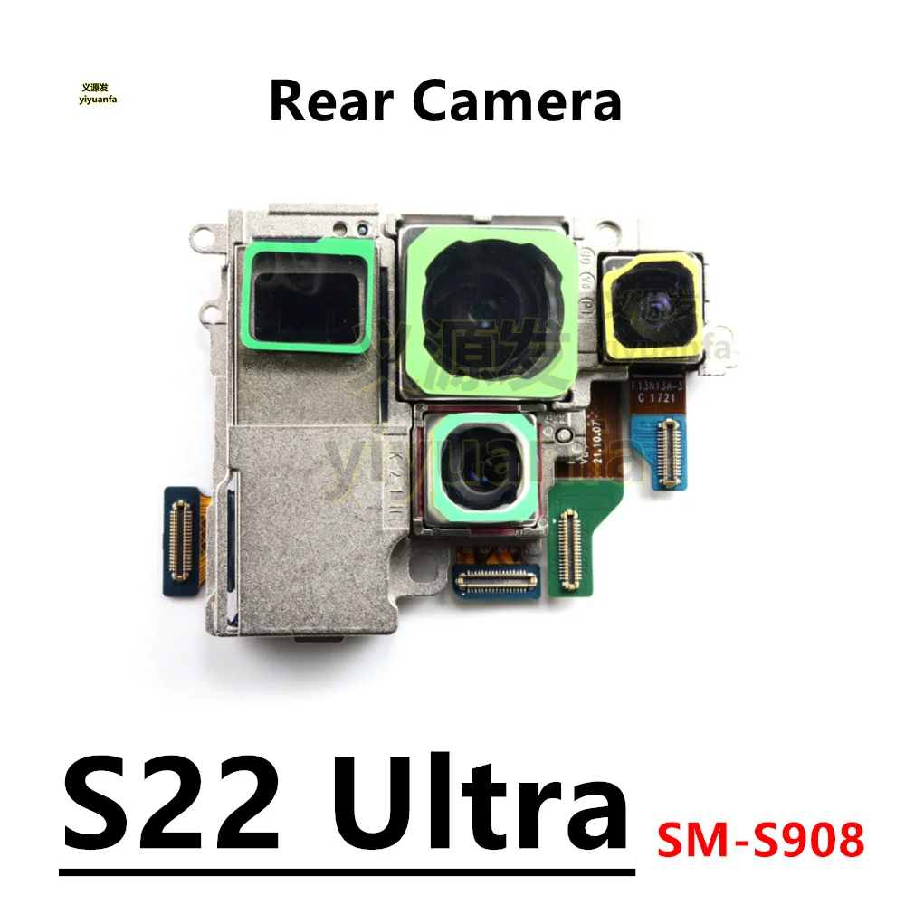 Main Rear Back Camera Flex For Samsung Galaxy S22 / S22+ / S22 Ultra 5G Wide Periscope Telephoto Ultrawide Module Camera