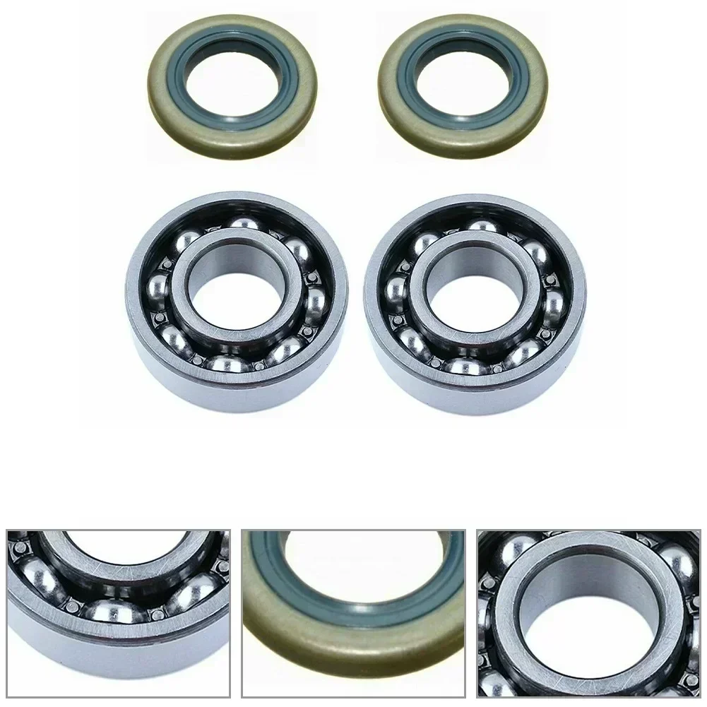Crank Crankshaft Bearings Set Chainsaw Oil Seal Kit For 51 55 254 257 262 357 359 Chainsaw Crankshaft Bearing Chainsaw Parts