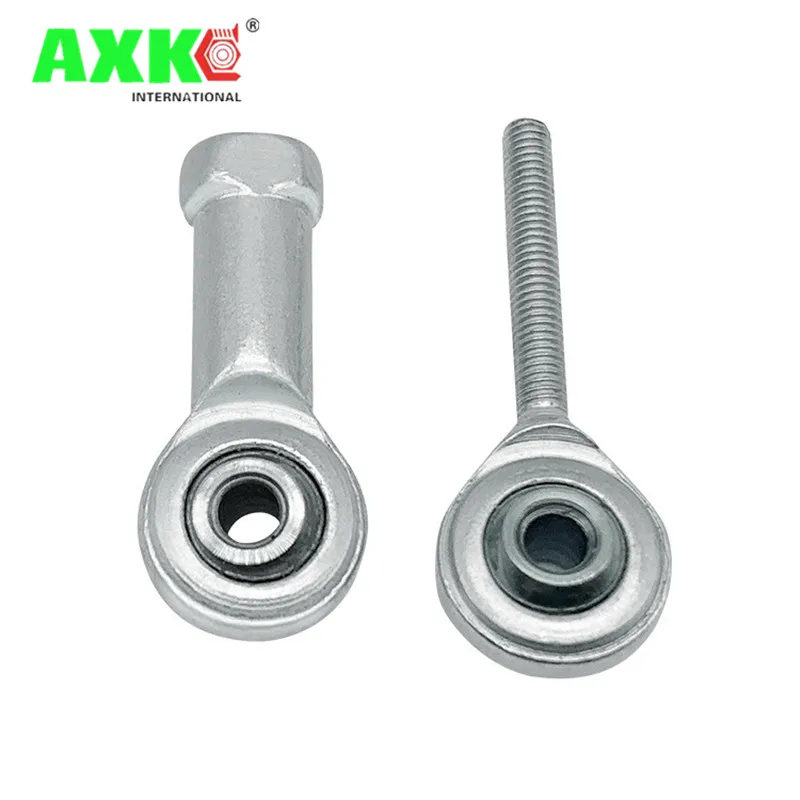 12pcs M3 M4 Fisheye Ball Bearings Rod Ends Joint Thread Female Ball Bearing SI4T/K SI3T/K Fish Eye Part 3D Printer Parts