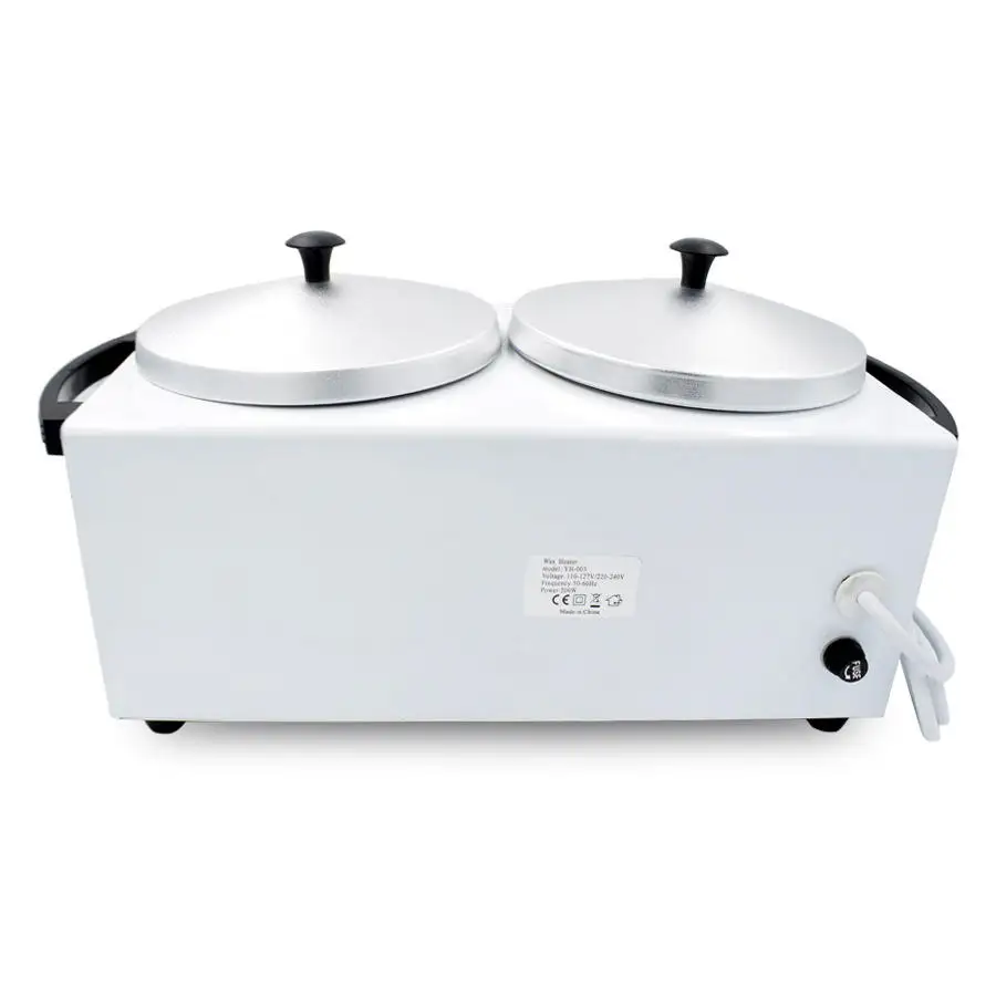 1200CC Wax Warmer Body Hair Removal 100w Double Pots Wax Warmer Salon Use Wax Heater