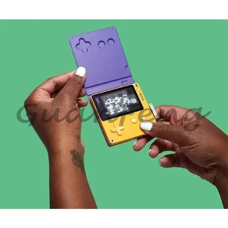 2.7‑Inch Retro Mini Hand‑Crank Handheld Game Console, New Creative Version Portable Game Player with Pre‑Loaded Games