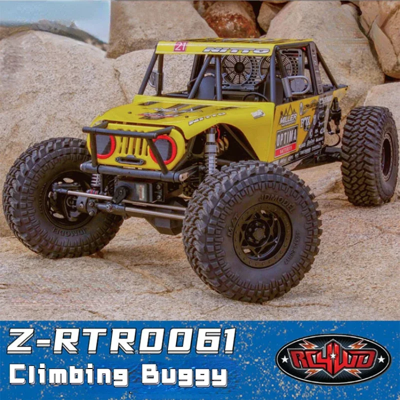 

1/10 RC Car 4WD Miller Motorsports Rock Racer Off-Road Climbing Crawler Drift Racing High Speed Vehicles Model Toy Boy Kids Gift