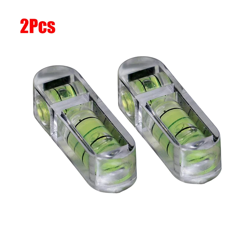 Mini Bubble Spirit Level T-type Spirit Level Round Square DIY Measuring Tools for Photos Frame Desk Daily Frame Surface Leveler
