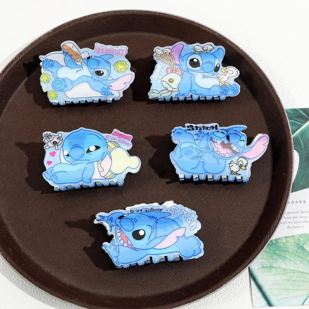 1 Stück/5 Stück Disney-Figur Haarklammer mit Stichmotiv, multifunktionale Haar-Accessoire-Haarklammer