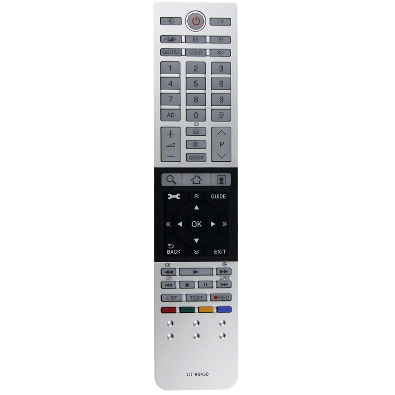 Replace CT 90430 Remote Control for Toshiba 4K Ultra HD TV HD Smart TV_A02I