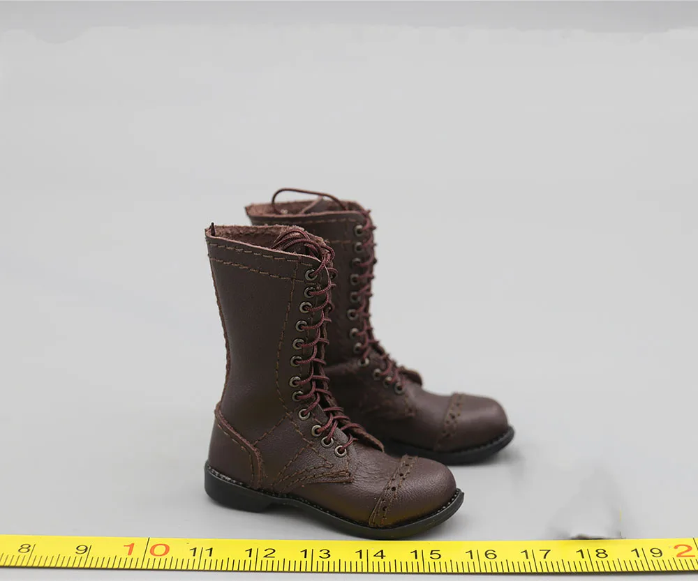 1/6 DID A80161 WWII Series US 101st Army Division Ryan 2.0 Battle Leather Hollow Shoes Boots Necklace Accessories Fit 12\