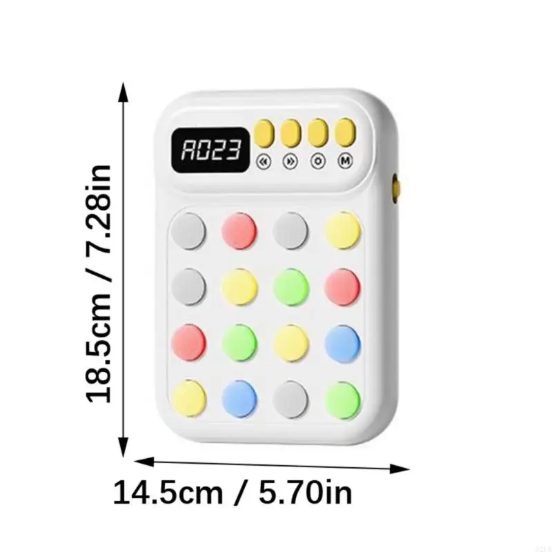 Dispositivo portátil treinamento percepção visual corantes dinâmicos reboque mente hierárquica A2UB