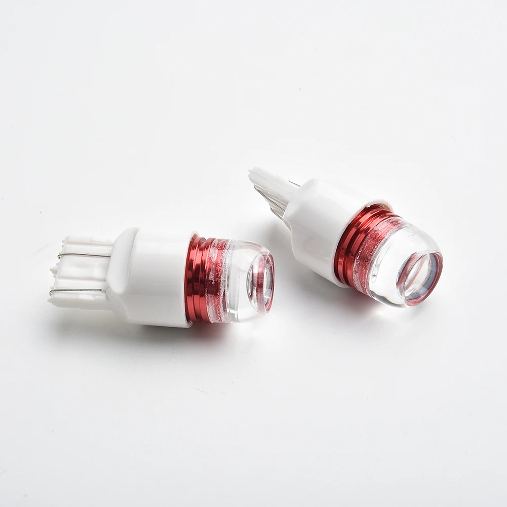 

Strobe Car lights 2pcs 7443 7444 992A Blinking Brake Flashing Parking Safety Tail Light 7440 7441 New Practical