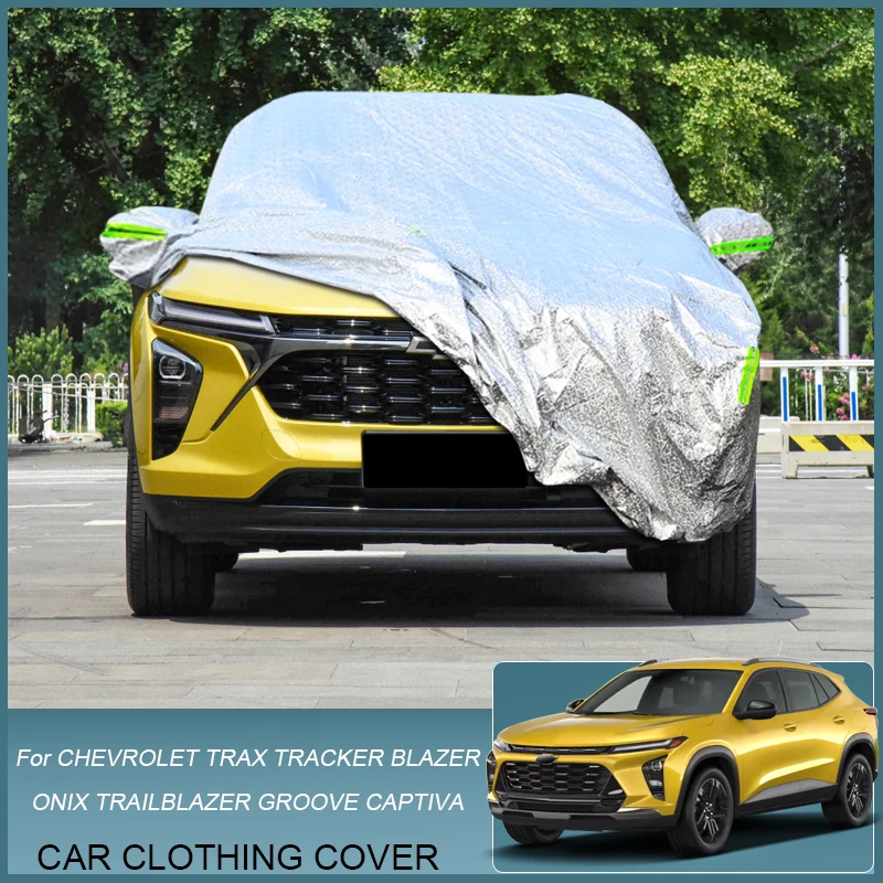 

Car Cover Rain Snow Dust Waterproof For Chevrolet Blazer Captiva Equinox Groove Onix Tracker Trailblazer Traverse Trax Seeker