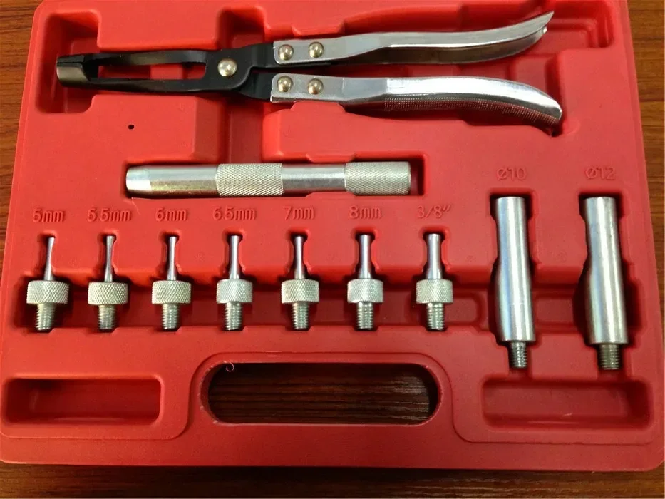 

For 11 valve seal dismantling tool set / valve spring clamp removable cassette Hardware