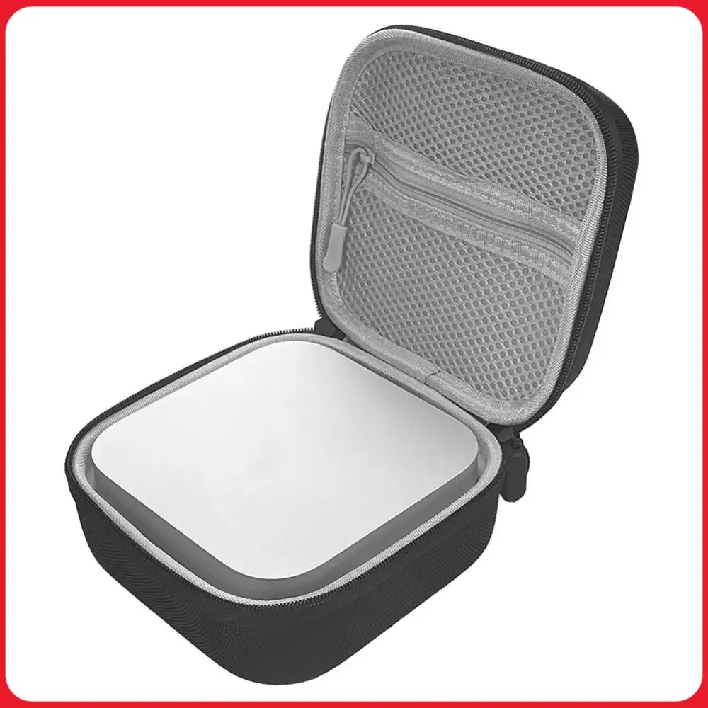 

Противоударный защитный чехол-кейс с сетчатым карманом, портативная сумка для переноски для Apple 2024 Mini M4/M4 Pro Chip