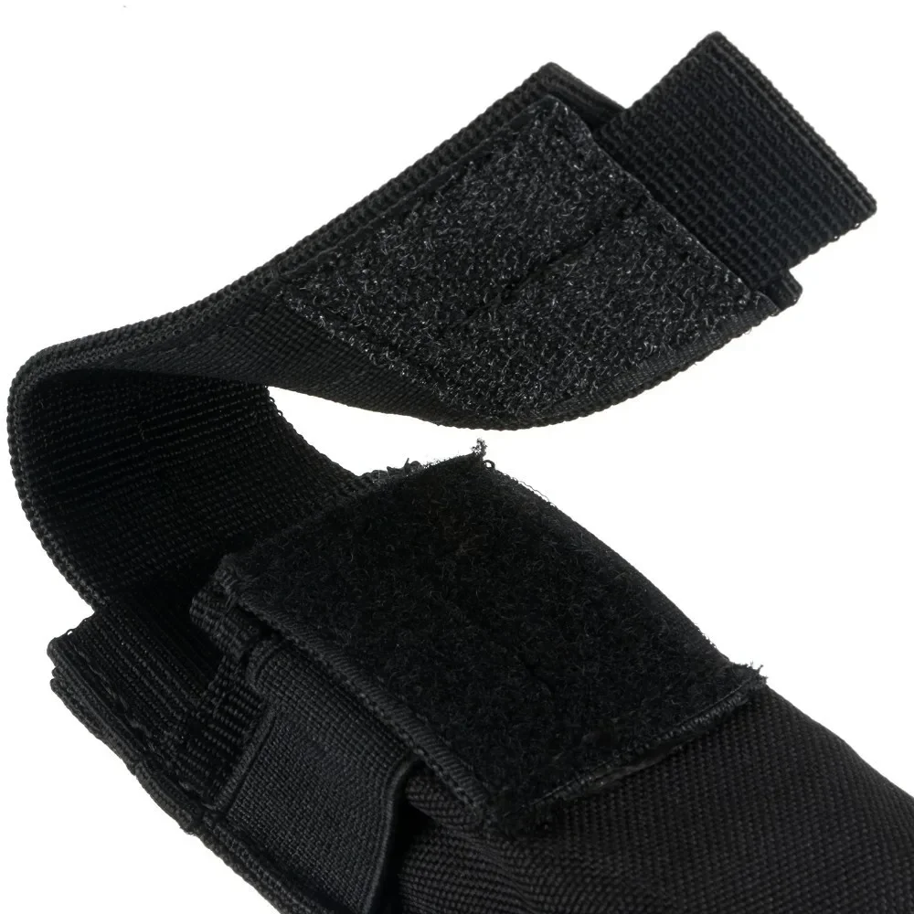 Bolsa táctica MOLLE individual para linterna y cargador de pistola - imagen 4