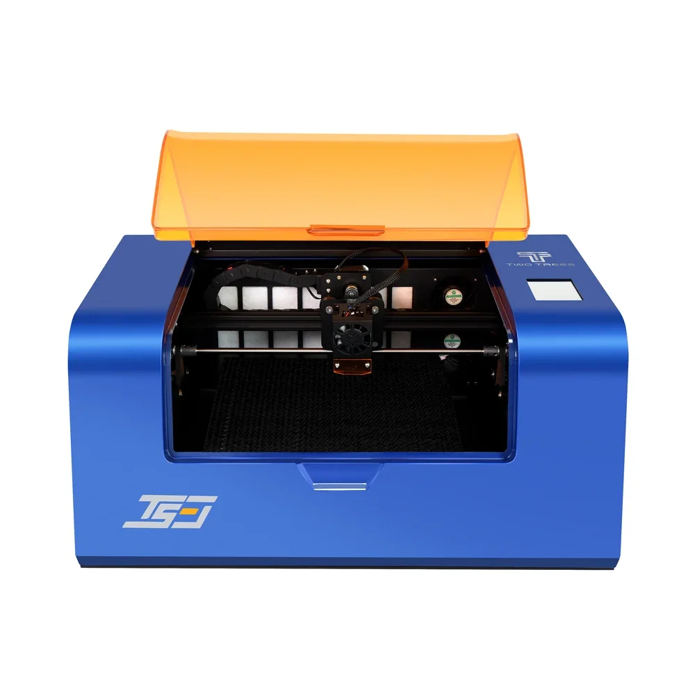 TS3 80W Laser Engraver  Assembly-Free  Engraving Machine Built-in Smoke Purification System CNC Metal 