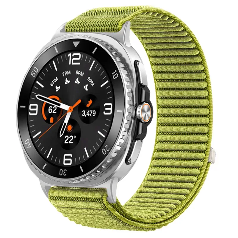 Sports Official Fabric Nylon Strap for Samsung Galaxy Watch 8 40mm 44mm Breathable Wristband Samsung Galaxy Watch 8 Classic 46mm