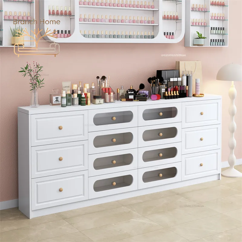 nail polish storage cabinet, nail polish glue storage , nail salon floor-standing , display , drawer type