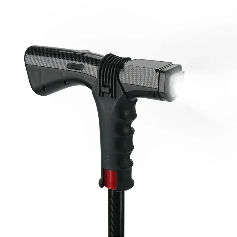megastek provide smart walking stick for elderly with Heart rate monitoring,Temperature monitoring,Fall detection alarm