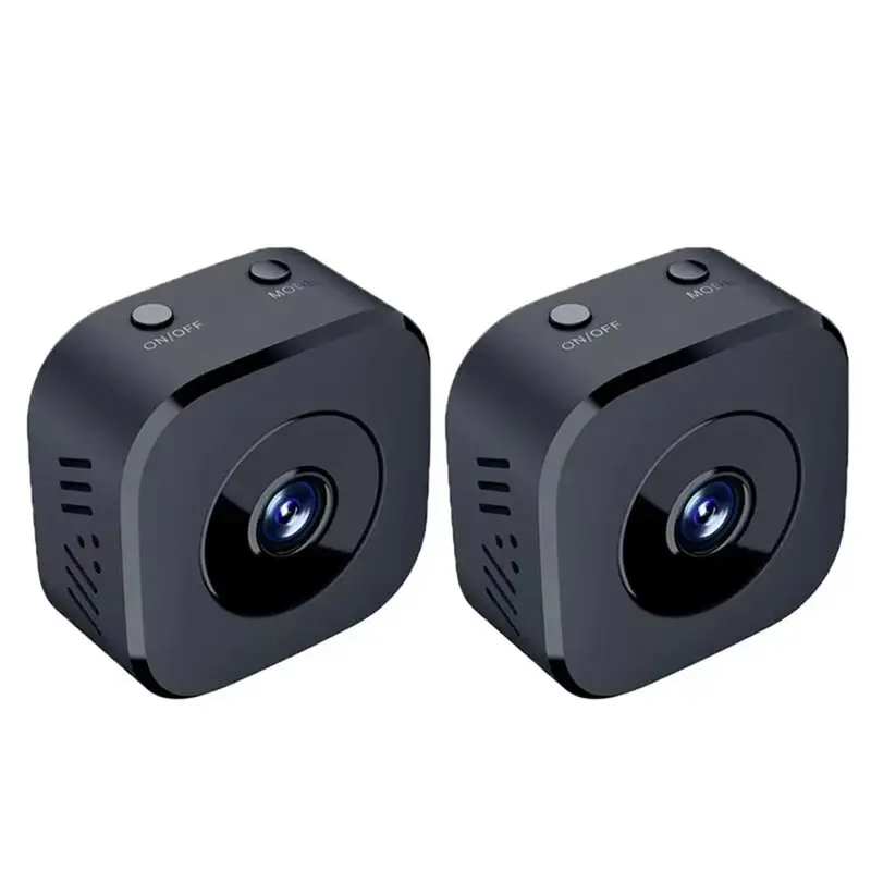 -[A51I Digital]Wireless Security Camera Mini Wifi Smart Monitor Video Voice DV Recorder 2PCS Indoor Covert Surveillance Camera