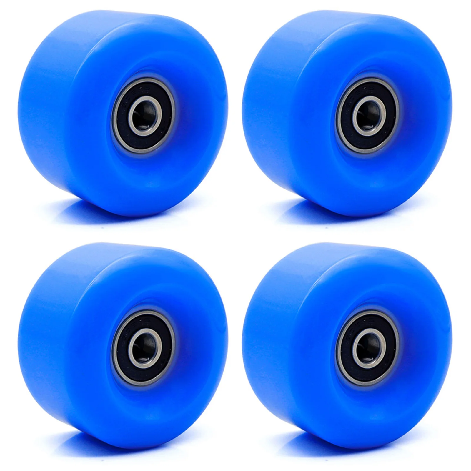 NEW 4pcs Skate Wheels PU Wear-resistant Wheels for Ice Skates Roller Skates Skateboard