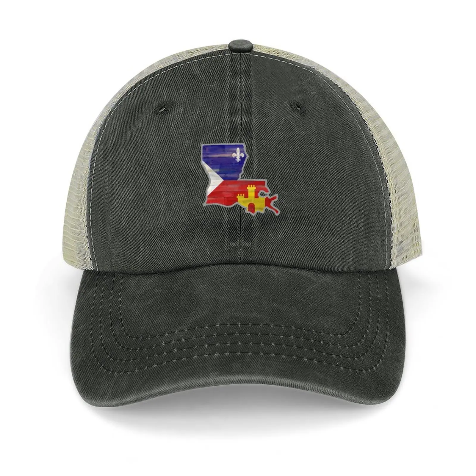 

Louisiana With Acadiana FlagCap Baseball Cap Christmas Hat winter hats for men Rave Men's Baseball Women's