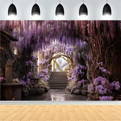 Indoor Palace Bridal Photography Background Wedding Gown Place Pregnant Bride Bridal Romance Studio Backdrops PB-02
