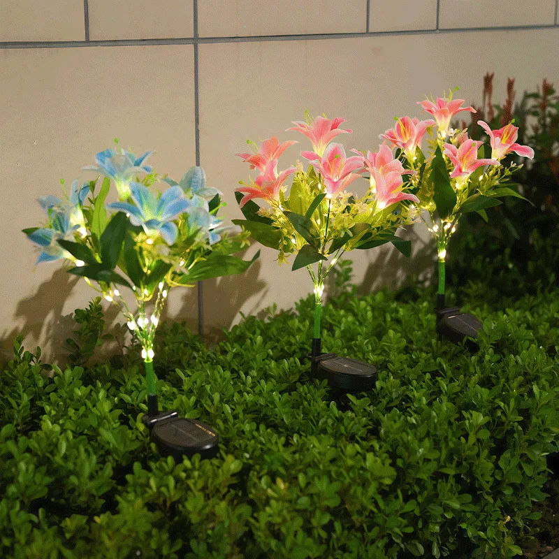 Lily Flower Solar O…