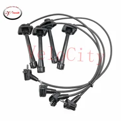 Spark Plug Wire Set Ignition Cable For Toyota Corolla Starlet Tercel Paseo 4EFE 5EFE Part No# 90919-22373 90919-22325