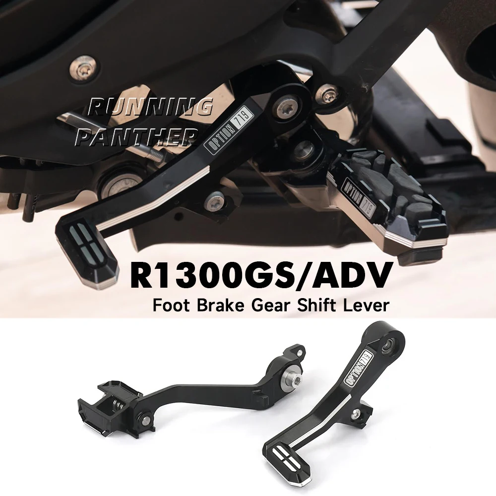 

Motorcycle Accessories For BMW R1300GS 2025 Adventure r 1300 GS ADV 2023 2024 Footrest Pedal Lever Rear Foot Brake Pedal