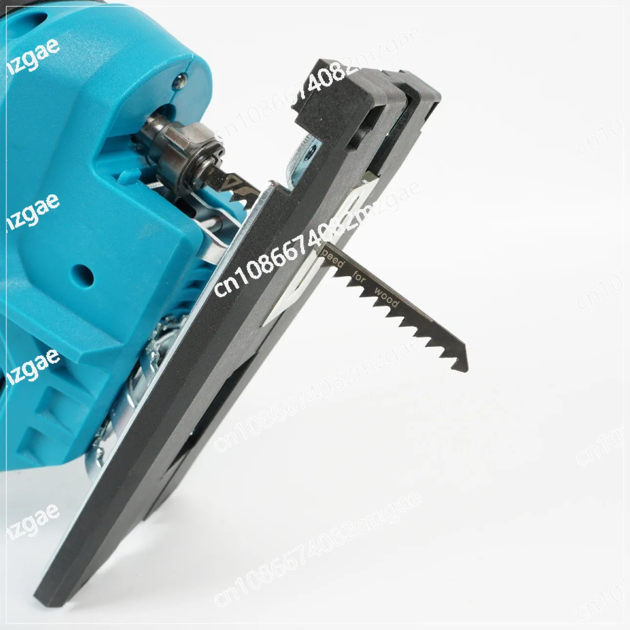 Portable Lithium Ion Cordless Electric Curve Saw, Rechargeable Woodworking Jigsaw for Universal Material Cutting