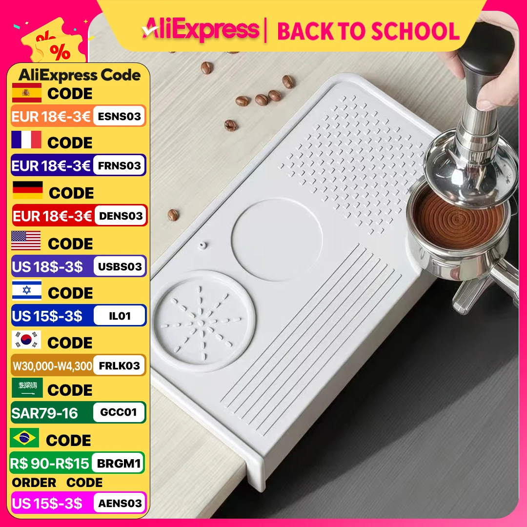 Coffee Equipment Holder - 커피 탬퍼 매트 스테이션 스탠드 포타필터