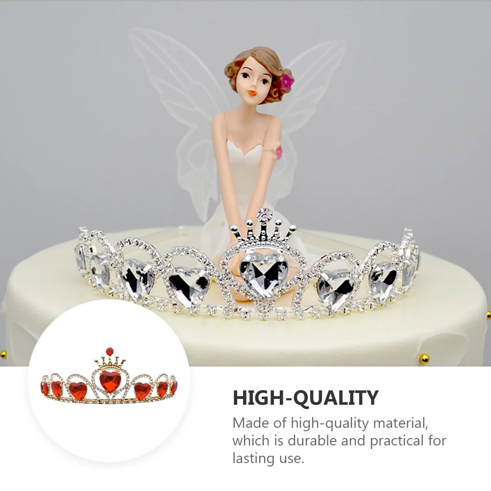 

Cake Decor Crown Bride Crown Headwear Fashion Wedding Hair Hoop Bridal Tiara Party Headdress Bridal Headdress Bride Hair