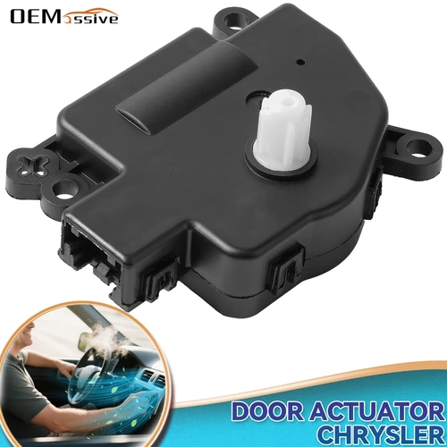 Actuador de puerta de mezcla de aire HVAC para Chrysler Dodge Avenger Journey Ram ProMaster 3500 Jeep Compass Wrangler 2008-2021 68018109 AA