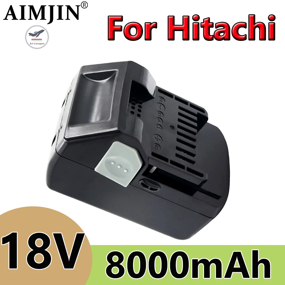 18V 8000Ah リチウムイオン交換用バッテリー HITACHI BSL1830 BSL1840 BSL1860B BSL1820 電動工具バッテリー用