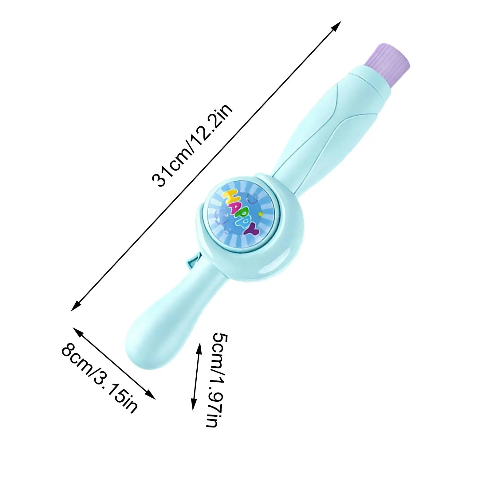 Giocattolo interattivo ricaricabile con bacchetta nebulizzata a bolle con luci colorate Bacchetta magica a bolle per feste di compleanno per bambini dai 3 anni in su