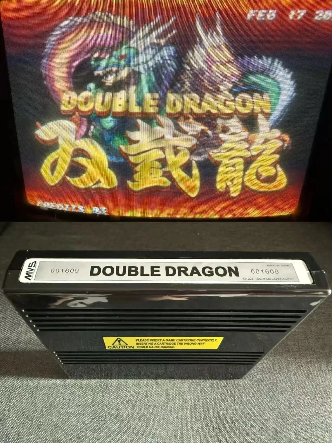 

Двойной чернильный картридж DRAGON Retro Arcade NEO GEO MVS SNK для преобразования игр