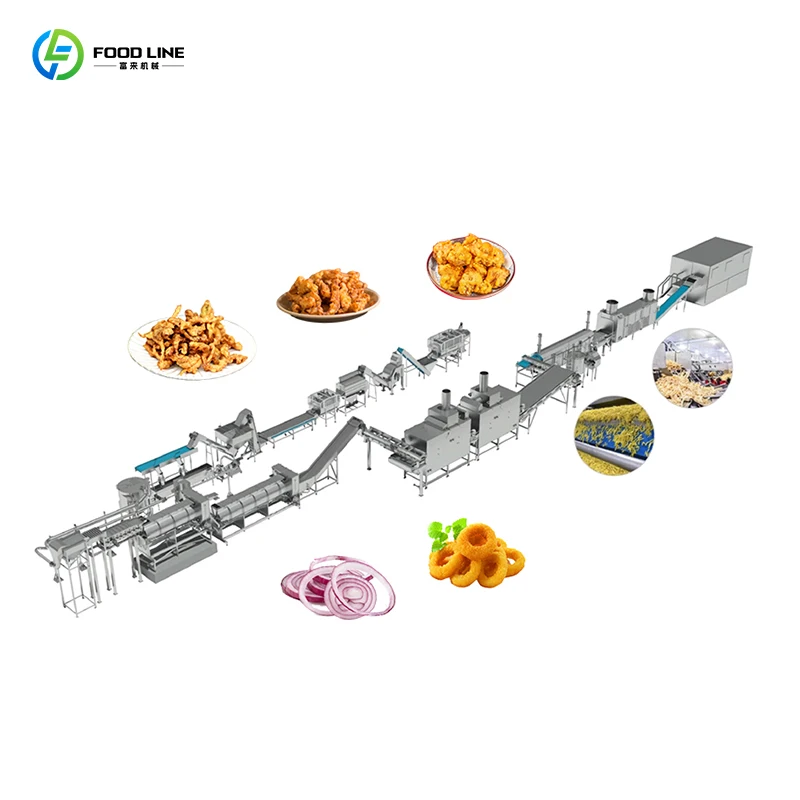 Stable‑Run Potato Manufacturing Gear, Multifunctional French Fries & Crisps Processing Equipment For Continuous Operation