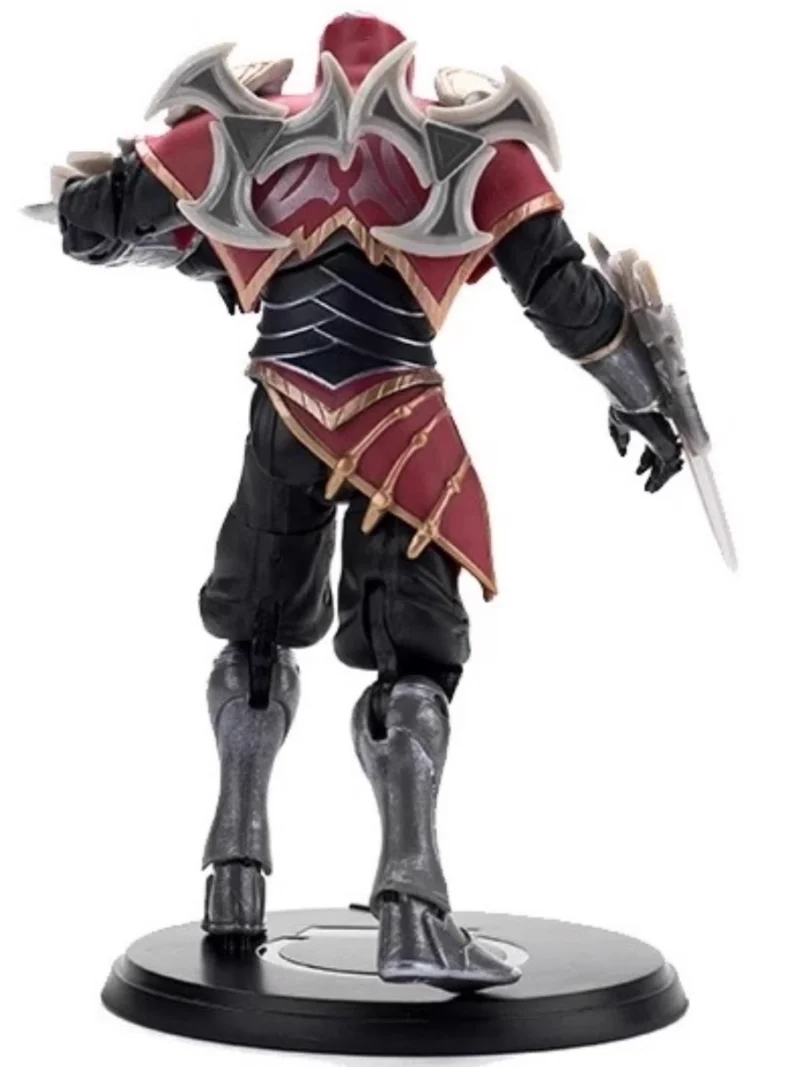 Original LOL League of Legends Zed The Master of Shadows Game Statues Action Figure Active Joints Ornaments  Model Toys Gifts