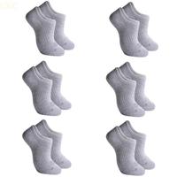 G5GC 6 Pairs Men Thin Ankle Socks Low Cut Invisible Socks for Breathable and Cool Fit
