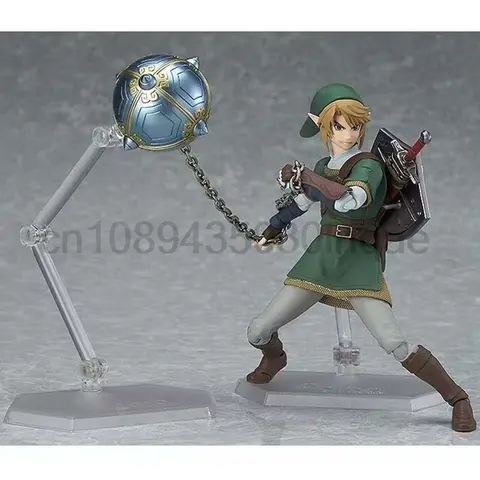 Spada Skyward di lusso Figma 320 Link Zelda Twilight Princess DX Ver. Breath Of The Wild Action Figure Modello Giocattoli congiunti mobili