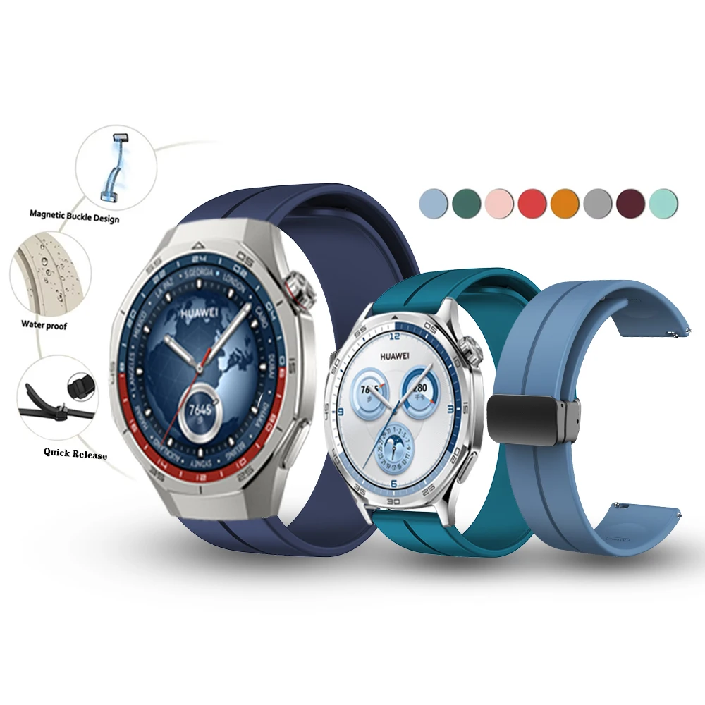 22Mm Silicone Strap… - image