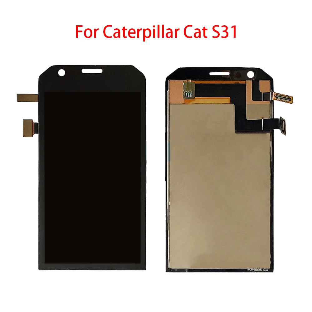 LCD For Caterpillar Cat S31 S32 S41 S42 S52 S53 S60 S61 S75 S48C S62 Pro Display LCD Touch Screen Digitizer Assembly Replacement