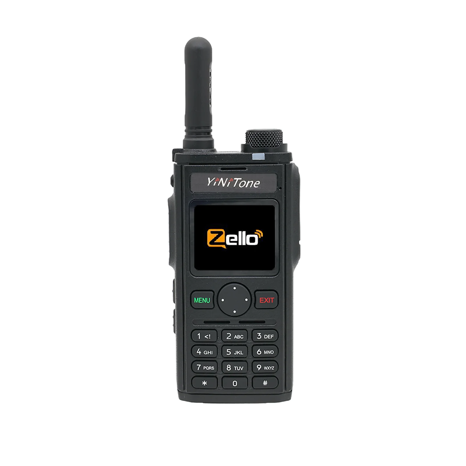 

2025 hot sale YiNiTone B7 4G POC Handheld Walkie Talkie Support Zello GLOBAL PPT GPS Sim Card Long Range Public Network Intercom
