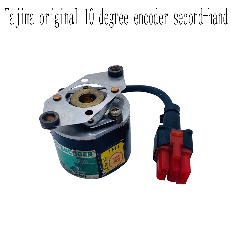 TAJIMA Embroidery Machine Parts Original Second-Hand Single Head Hat Embroidered Wire Cutting Motor Encoder