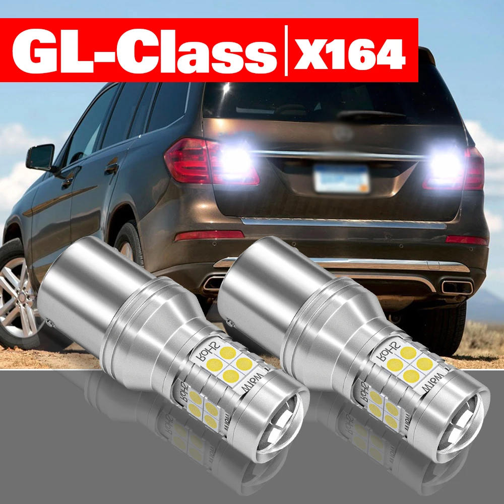 

For Mercedes Benz GL Class X164 2006-2012 2pcs LED Reverse Light Backup Lamp Accessories 2007 2008 2009 2010 2011