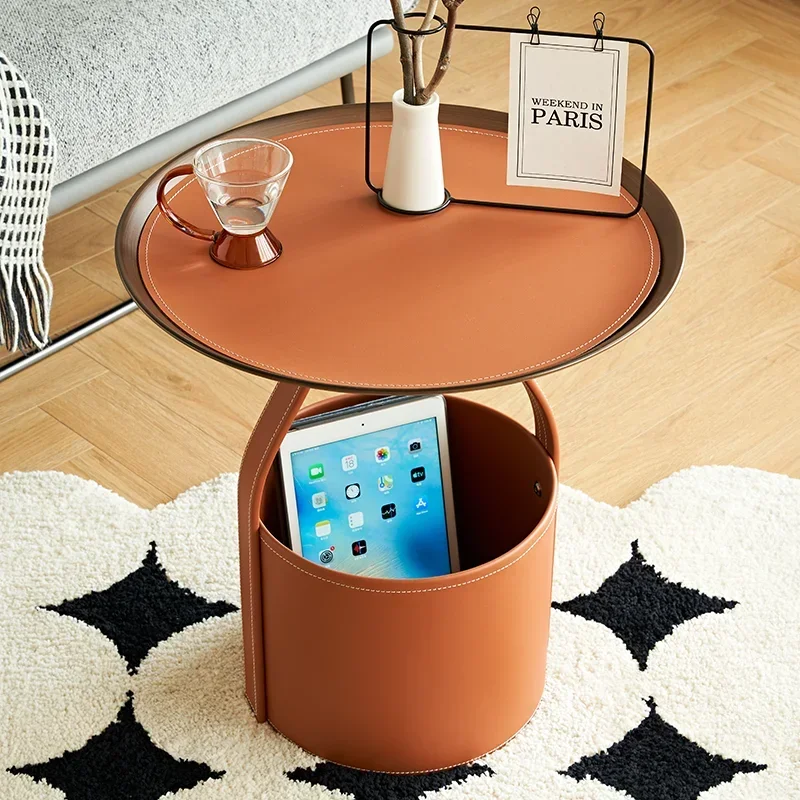 Aesthetic Space Saving Coffee Tables Storage Design Unique Luxury Coffee Tables Round Modern Table Basse De Salon Home Furniture