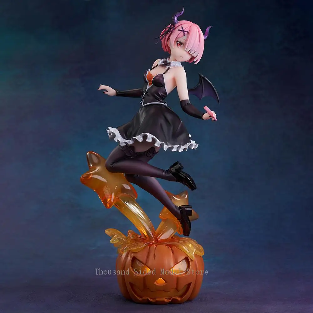 

IN Stock Original AniMester KDcolle Rem Ram Phantom Night Wizard Ver. Re:ZERO - Starting Life in Another World Anime Model Toys