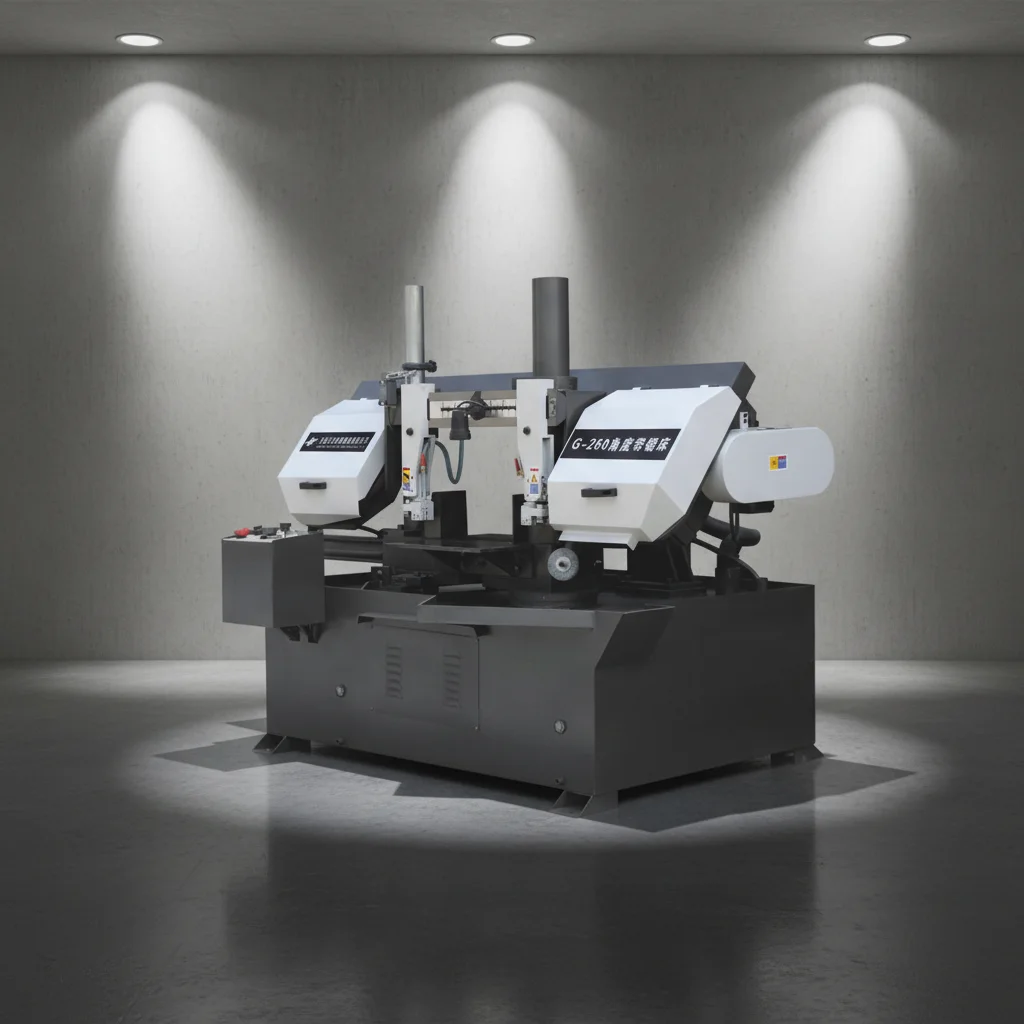 

G260 Angle Cutting Metal Band Saw Manual Miter Saw Semi Automatic Horizontal Metal Cutting Band Saw Machine for Structural Steel