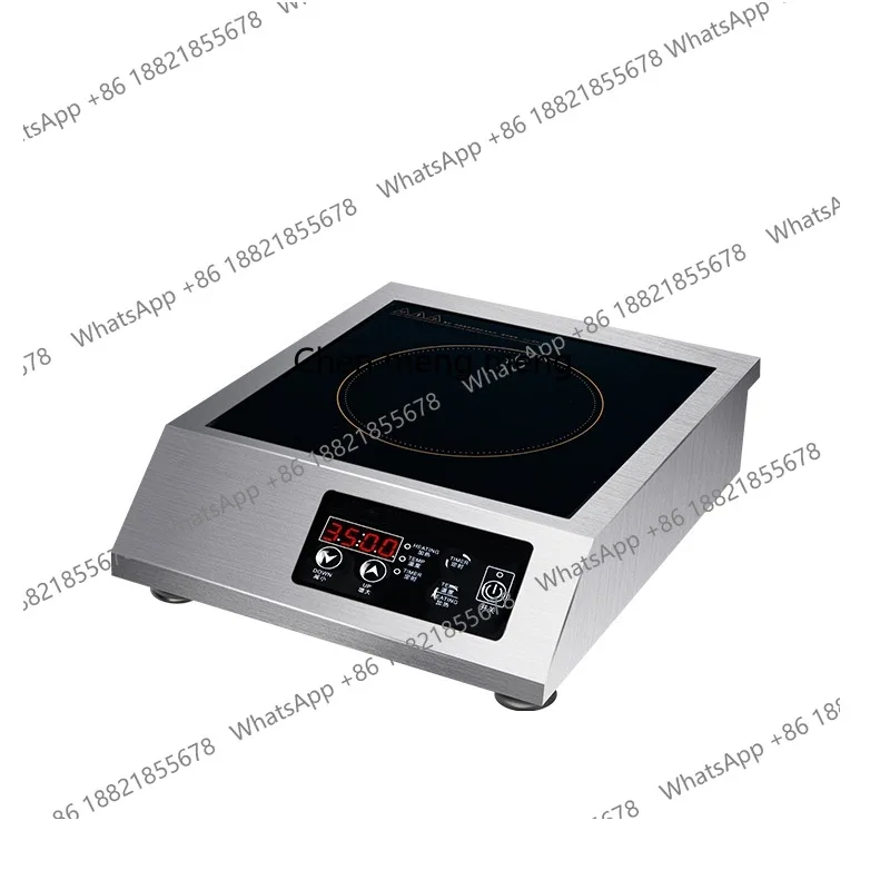 

Full set with pot concave 3500W flat cooking pot multi-functional battery commercial power saving model