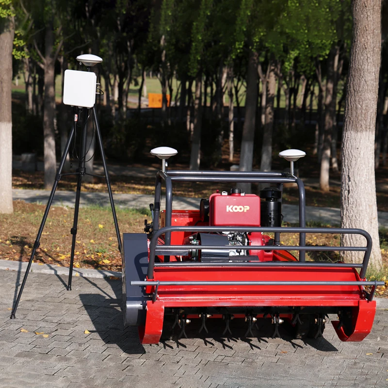 Customized GPS Flail Lawn Mower - Multifunction High-power Engine Remote Robot with 800-1200mm Cutting Width